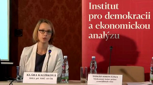 Klára Kalíšková-IDEA při NHÚ Av ČR