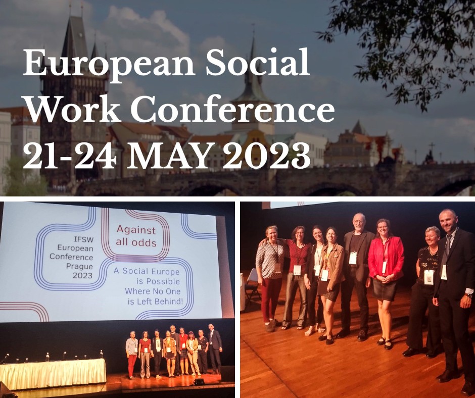 Výzkumné pracovnice RILSA na Evropské konferenci sociální práce 2023