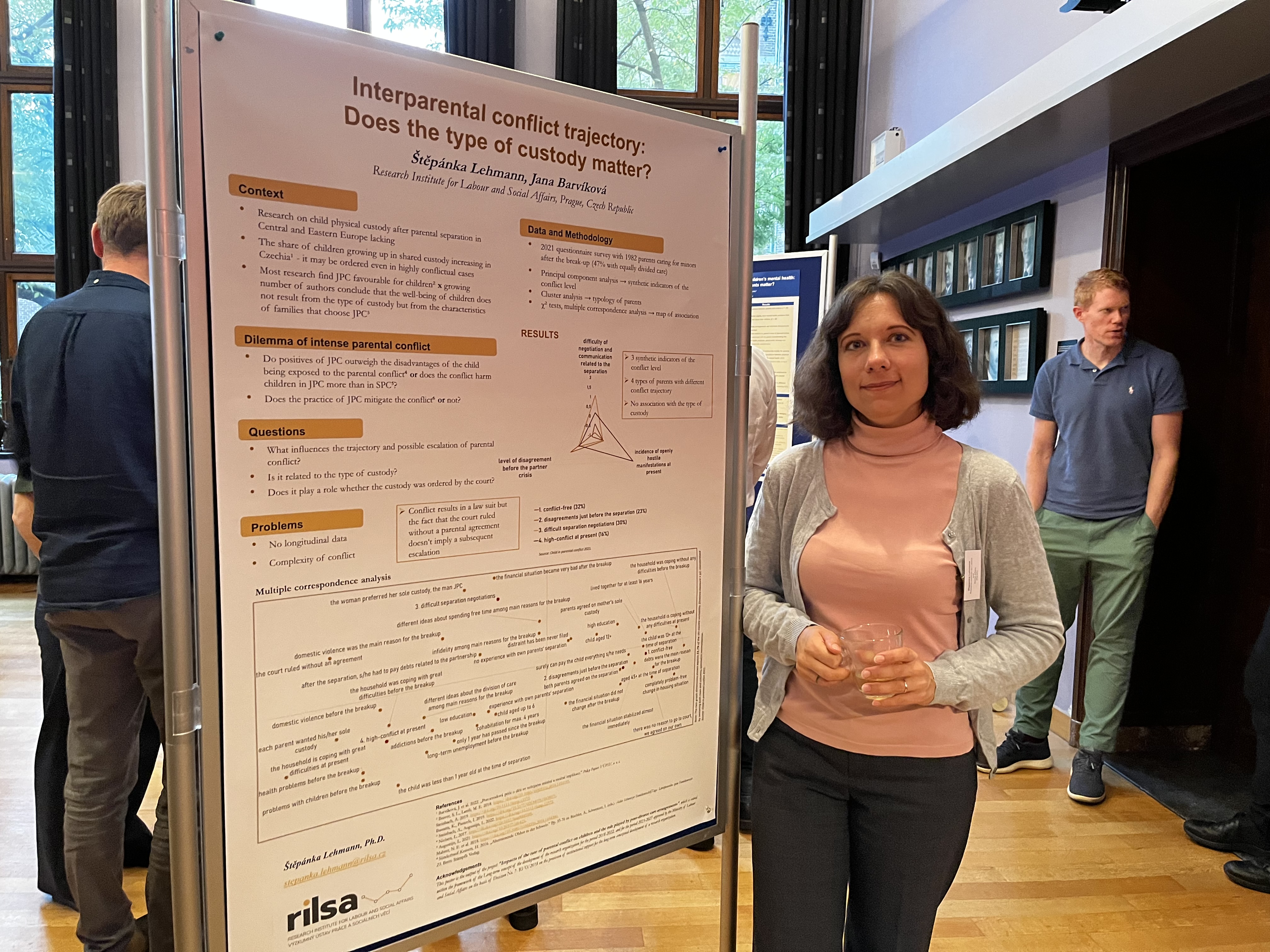 Výzkumné pracovnice RILSA na 21. konferenci European Divorce Network