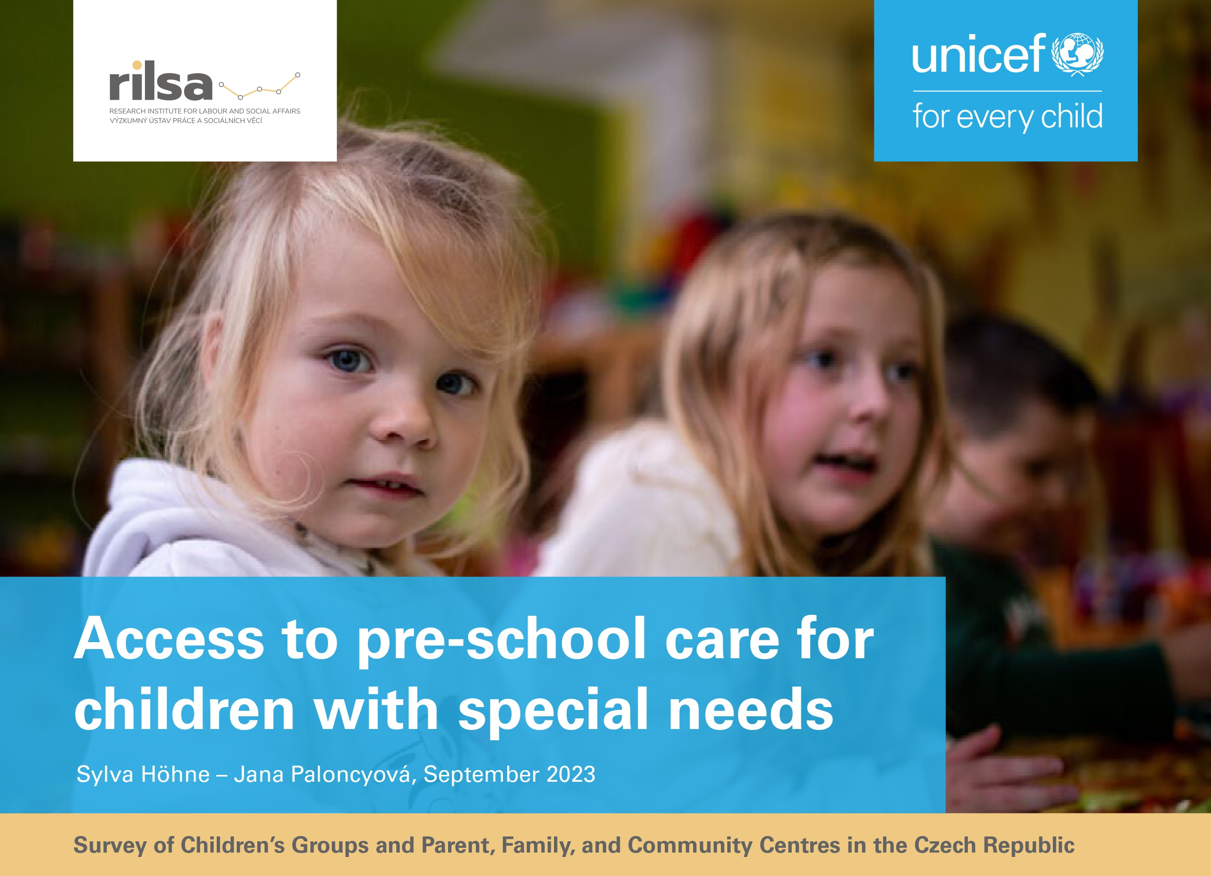 Nový policy brief RILSA, tentokrát ve spolupráci s UNICEF