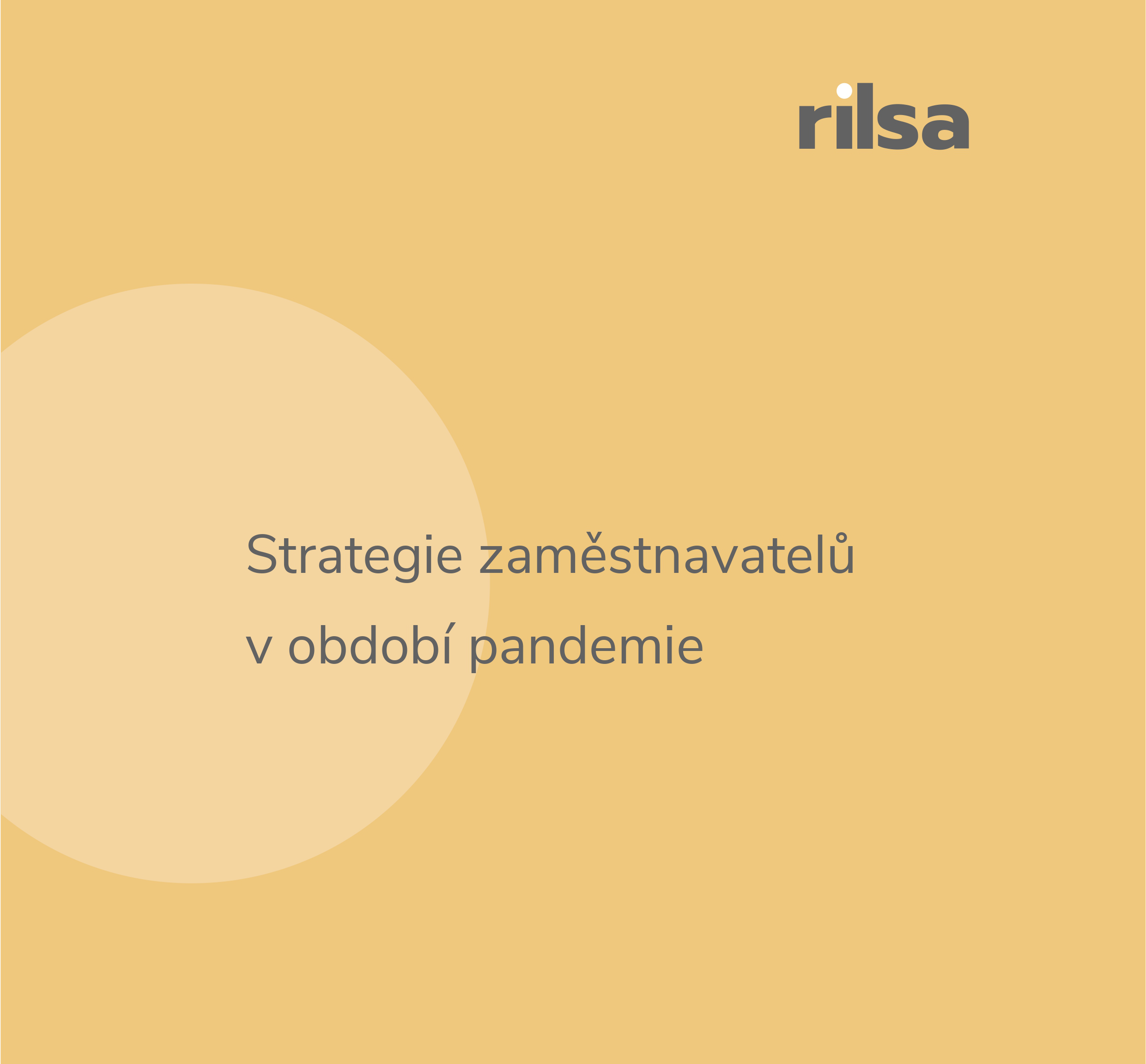 Nový policy brief z RILSA: o strategii zaměstnavatelů v období pandemie