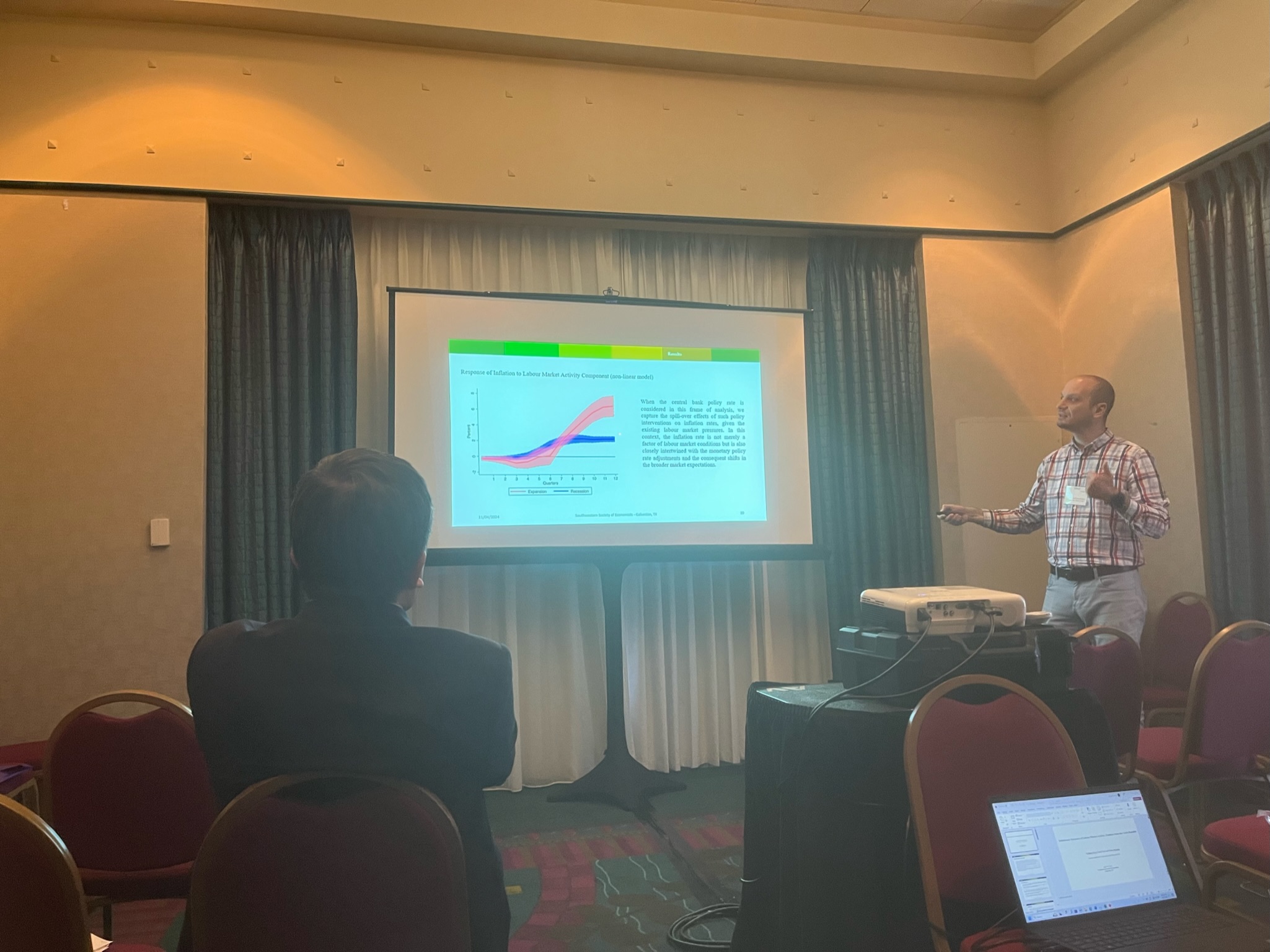 Presentation by a RILSA researcher at the Federation of Business Disciplines Conference