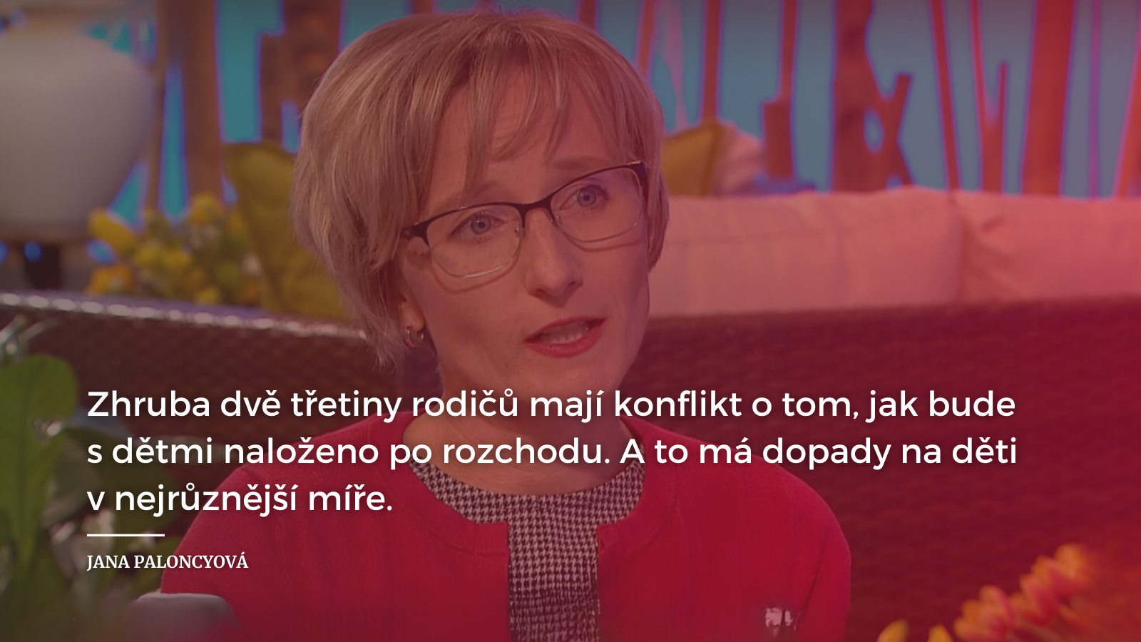 Výzkumná pracovnice RILSA pro ČRo o dopadech rodičovských konfliktů na děti – k tématu dnešní pražské konference