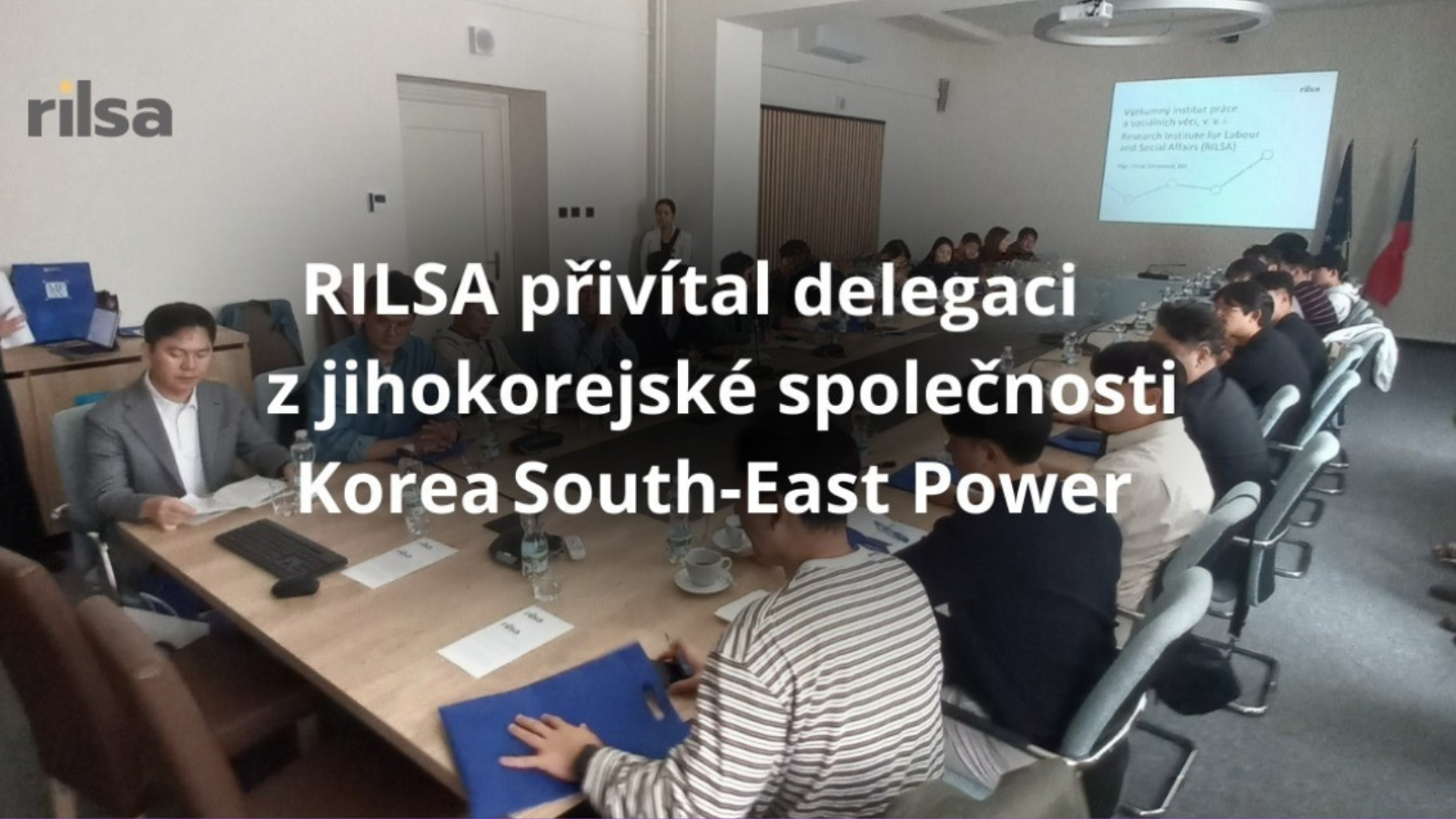 RILSA přivítal delegaci z jihokorejské společnosti Korea South-East Power