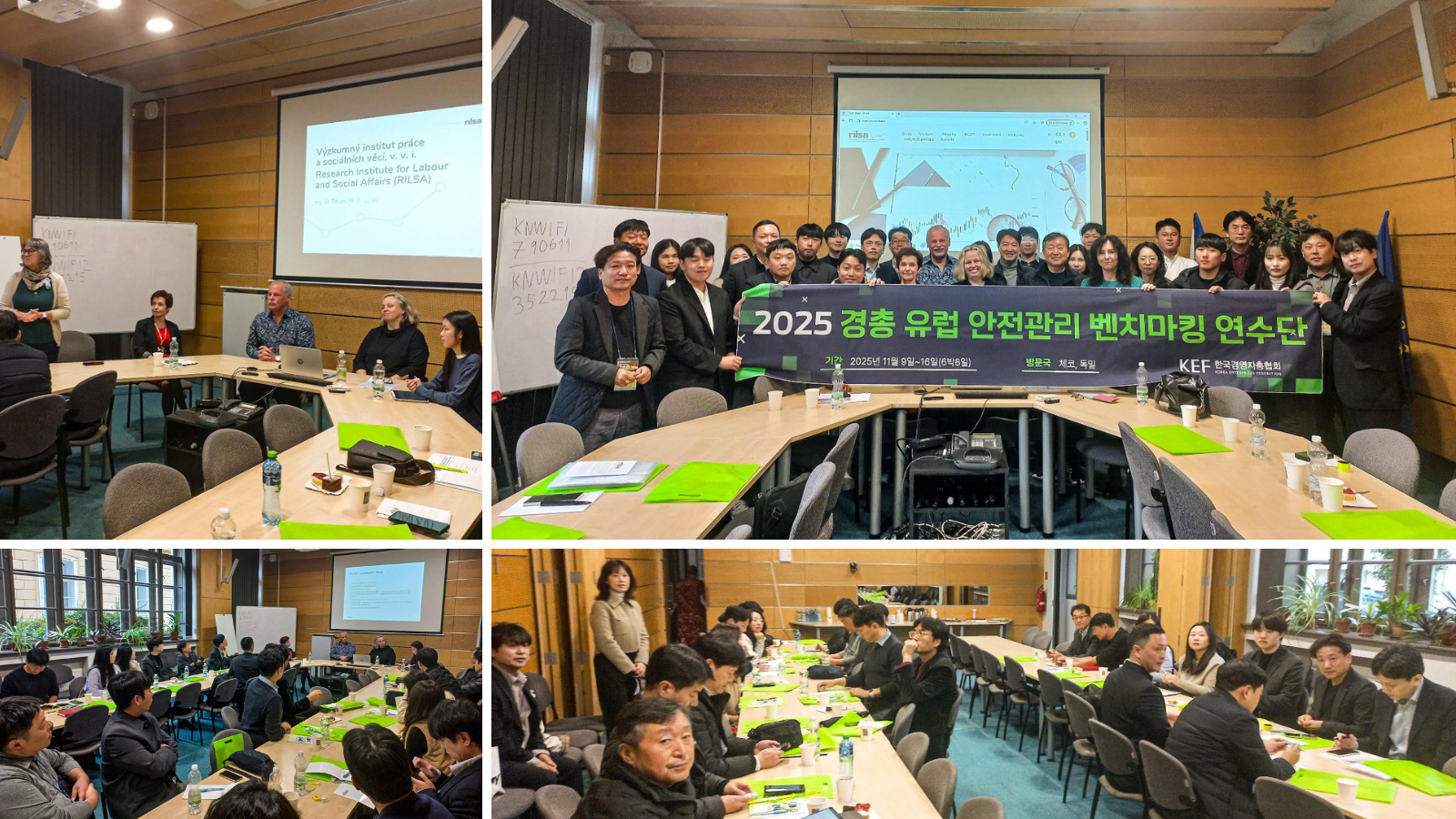 Setkání českých a jihokorejských odborníků pro oblast BOZP