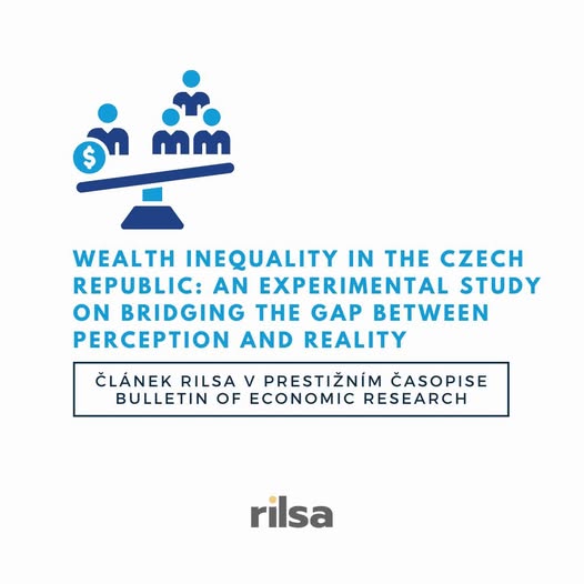 Nový článek ekonomů z RILSA o vnímání ekonomických nerovností v ČR