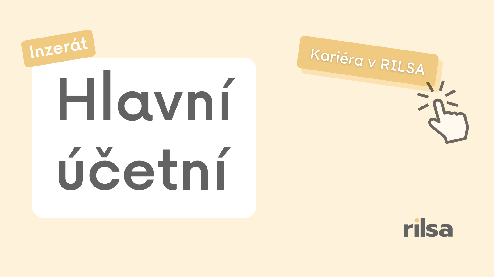 Výběrové řízení na místo „hlavní účetní“