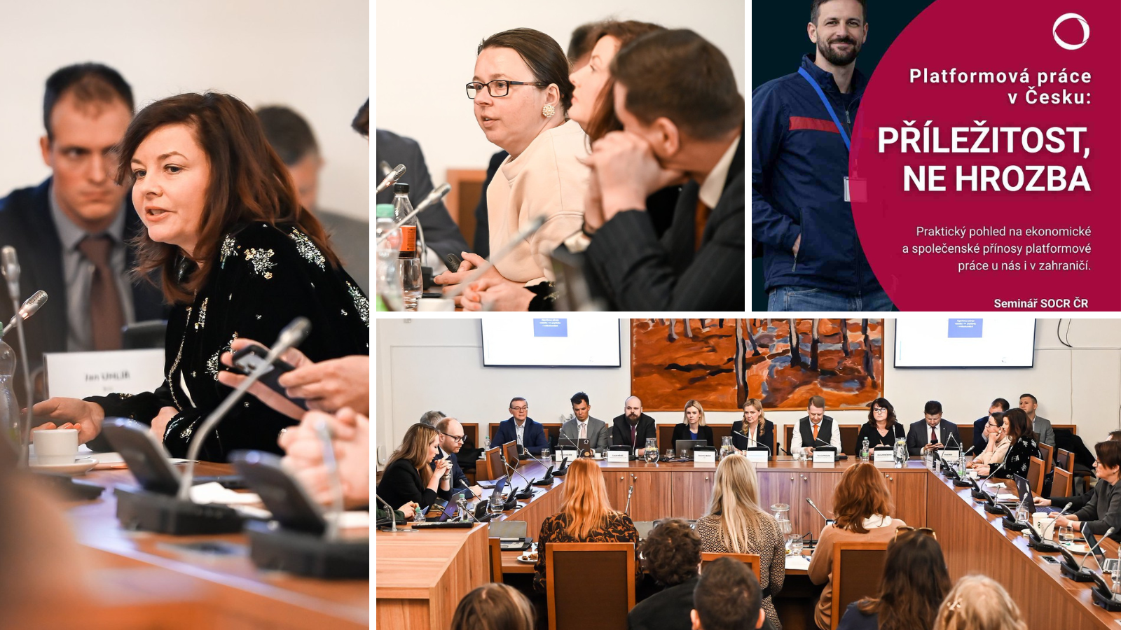 Výzkumnice z RILSA na semináři o platformové práci