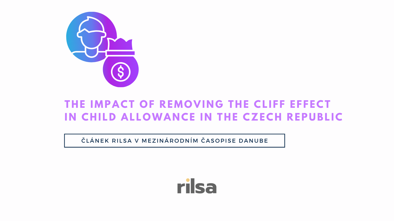 Článek ekonomů z RILSA o tzv. bodu zlomu v nastavení přídavku na dítě