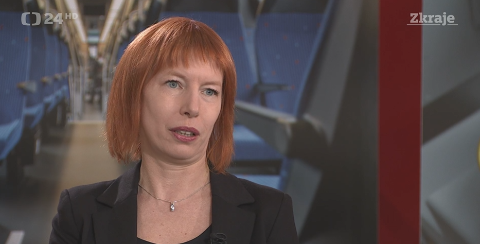 Marcela Petrová Kafková z RILSA v ČT k tématu veřejné dopravy