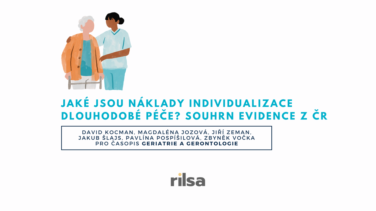 Článek o výzkumu efektivity individualizace dlouhodobé sociální péče
